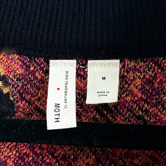 ANTHROPOLOGIE Moth Payton Floral Jacquard Cardigan - Picture 8 of 11